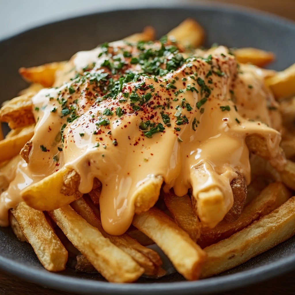 Best Quick Easy Airfryer Crispy Loaded Cheese Fries image 2