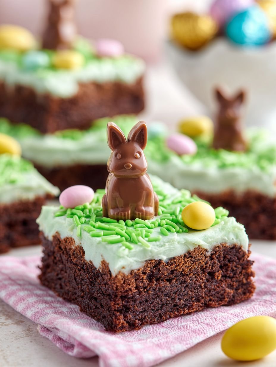 Celebrate Spring with Cute Easter Bunny Brownies image 2