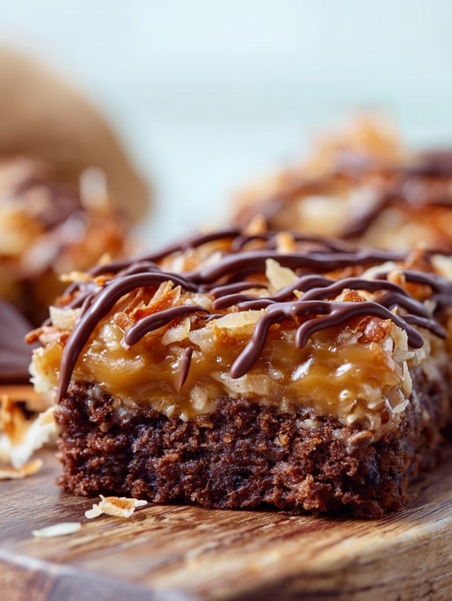 Decadent Samoa Brownies: Caramel, Coconut & Chocolate image 2