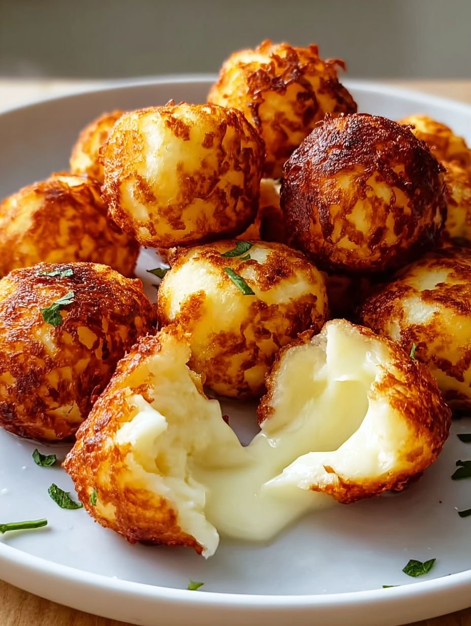 Golden Crispy Cheese Bites with Melty Centers image 2