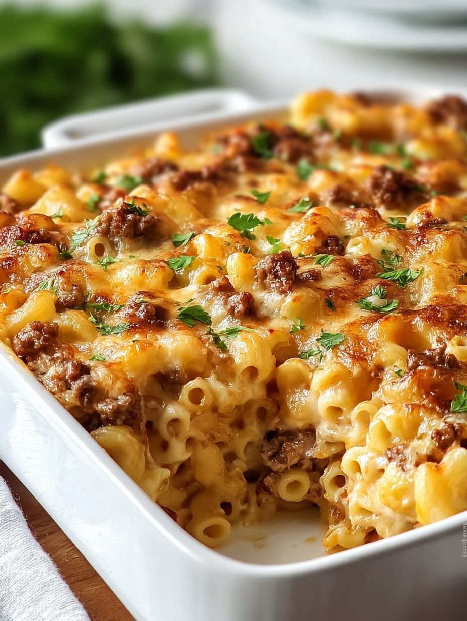Hearty Beef Macaroni Bake: Perfect Comfort Food image 2