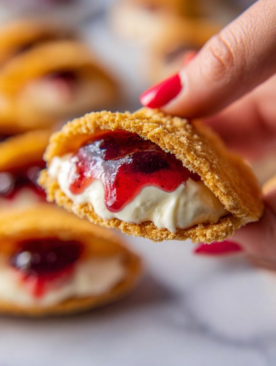 How to Make Crispy Berry Cheesecake Tacos image 2