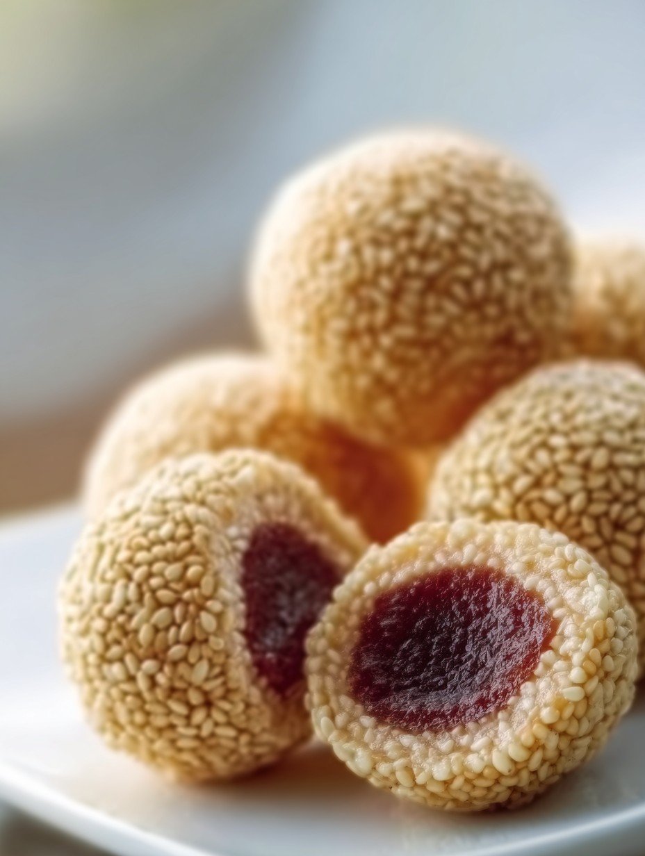 How to Make Crispy Buchi Sesame Balls image 2