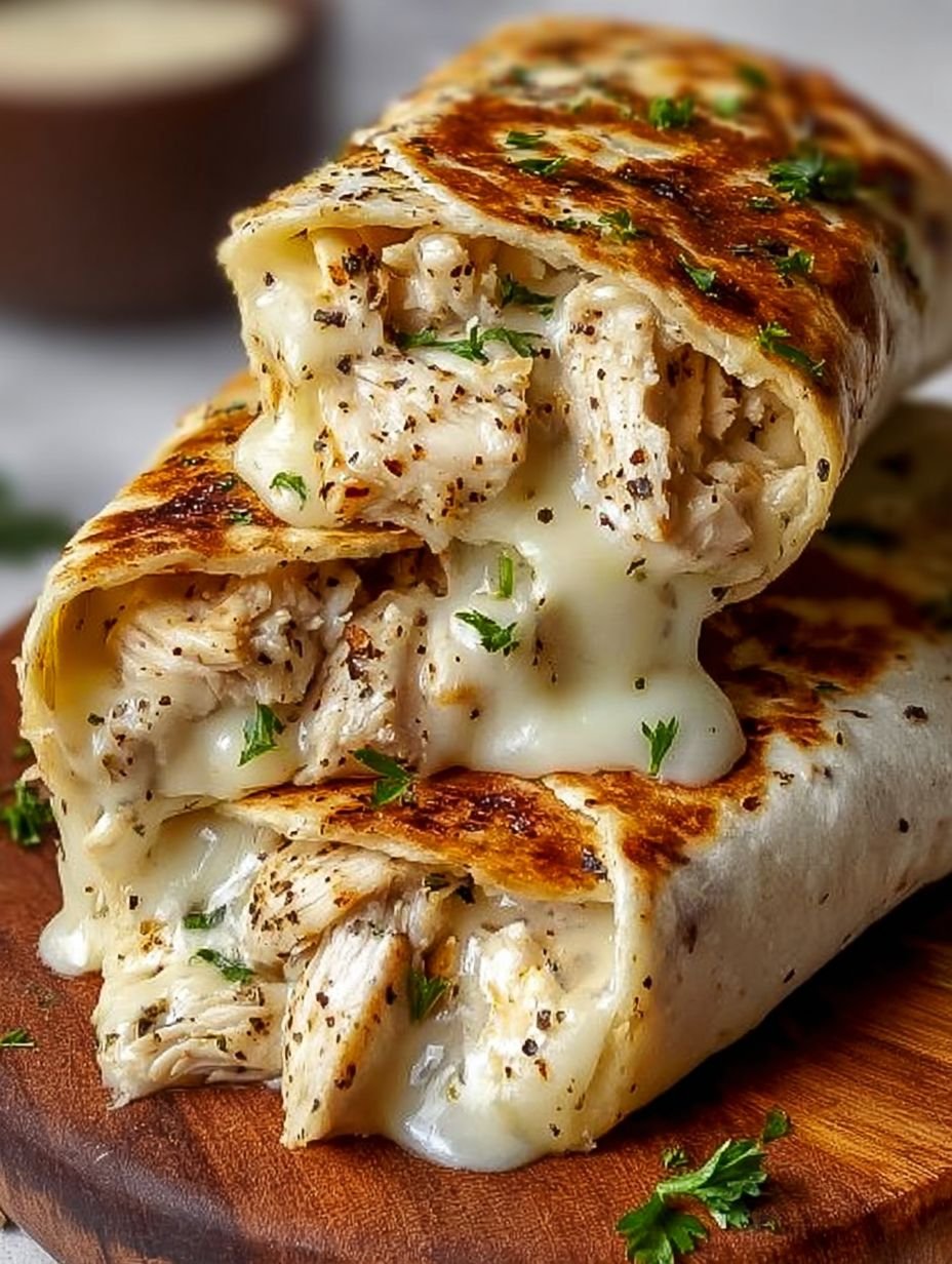 Quick Easy Crispy Cheesy Chicken Wraps – Ultimate Comfort Food image 2