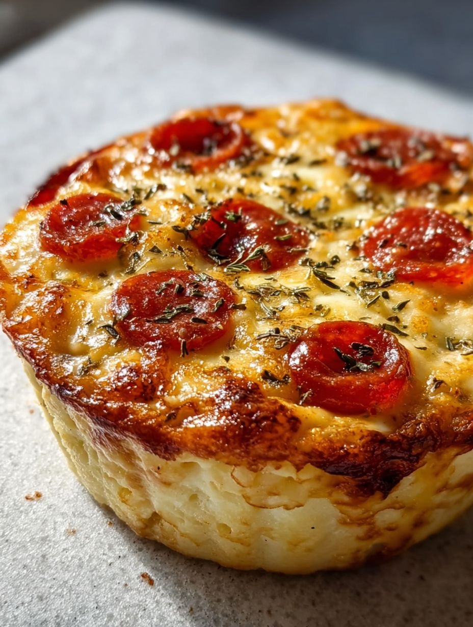 Quick Low-Carb Cottage Cheese Pizza Cups image 2