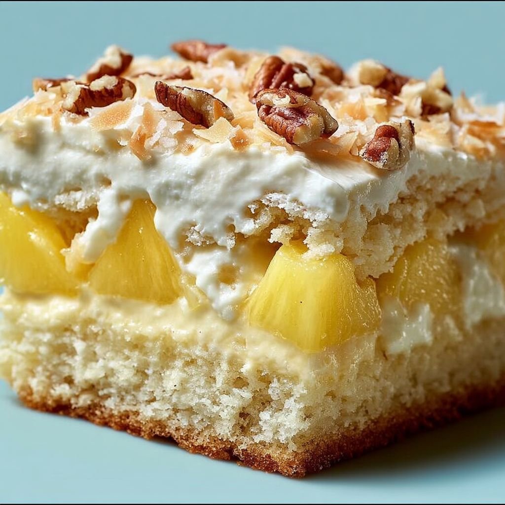 Quick Pineapple Coconut Delight Cake – Perfect Dessert image 2
