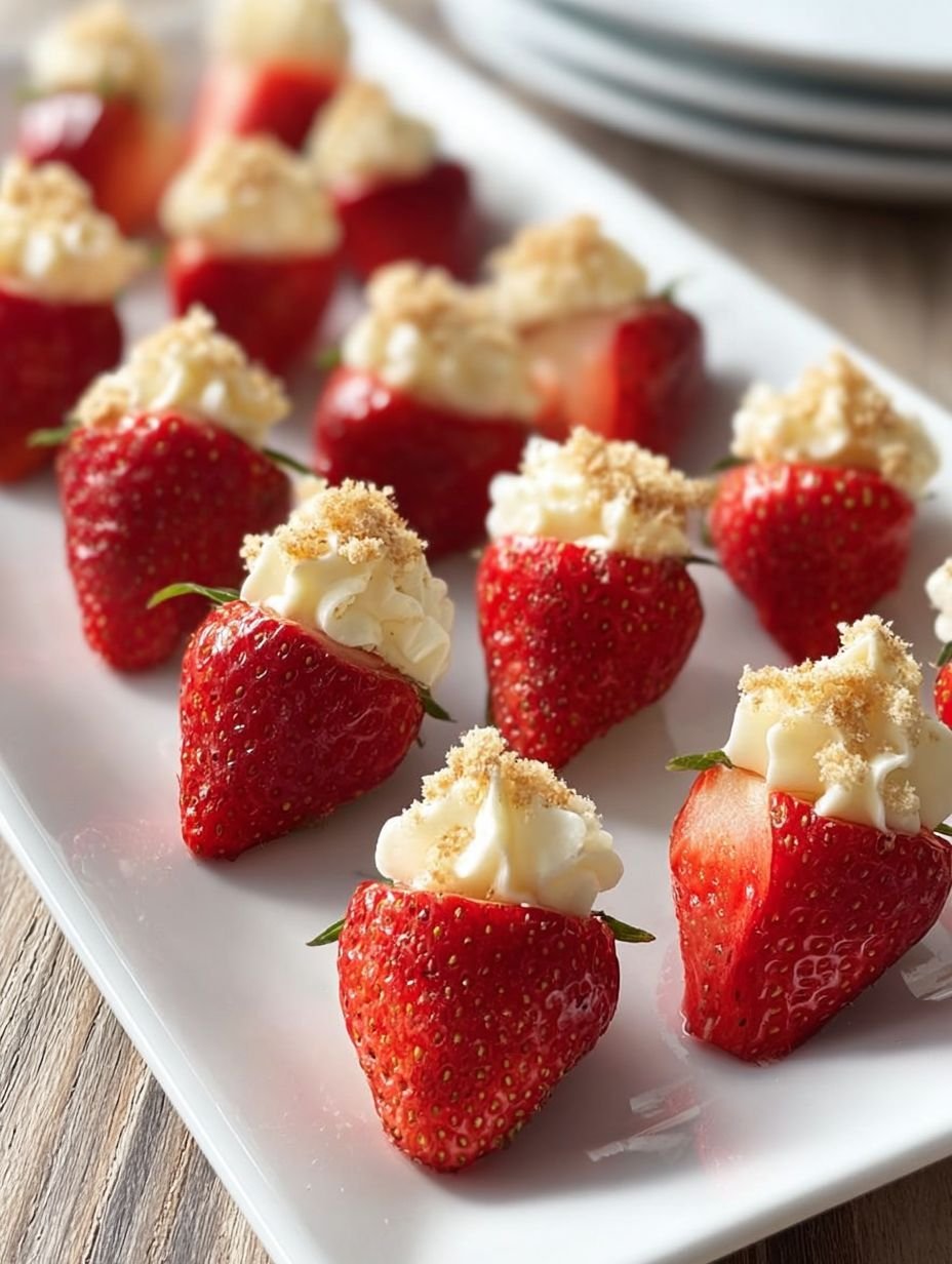 *   Stuffed Strawberries: Party Perfect Dessert. image 2